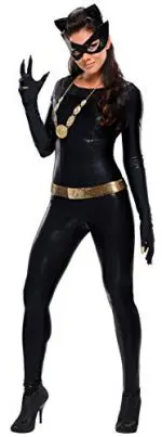 Rubie's Grand Heritage Catwoman Classic TV Batman Circa 1966, Black, Medium Costume